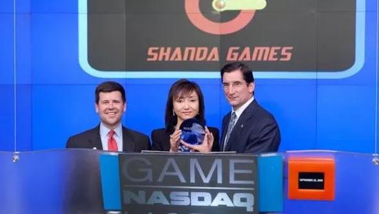 图：2009年，盛大游戏在美上市