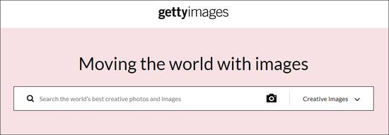 Getty Images网站截图
