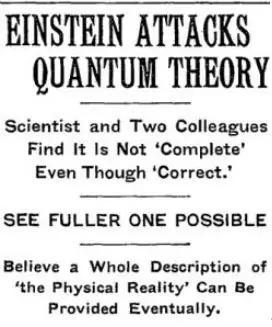 1935年5月4日，《纽约时报》刊发的新闻标题（来源：wiki）
