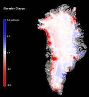 美国宇航局模型显示格陵兰岛的冰盖将在未来1000年内消失，将海平面提高7米